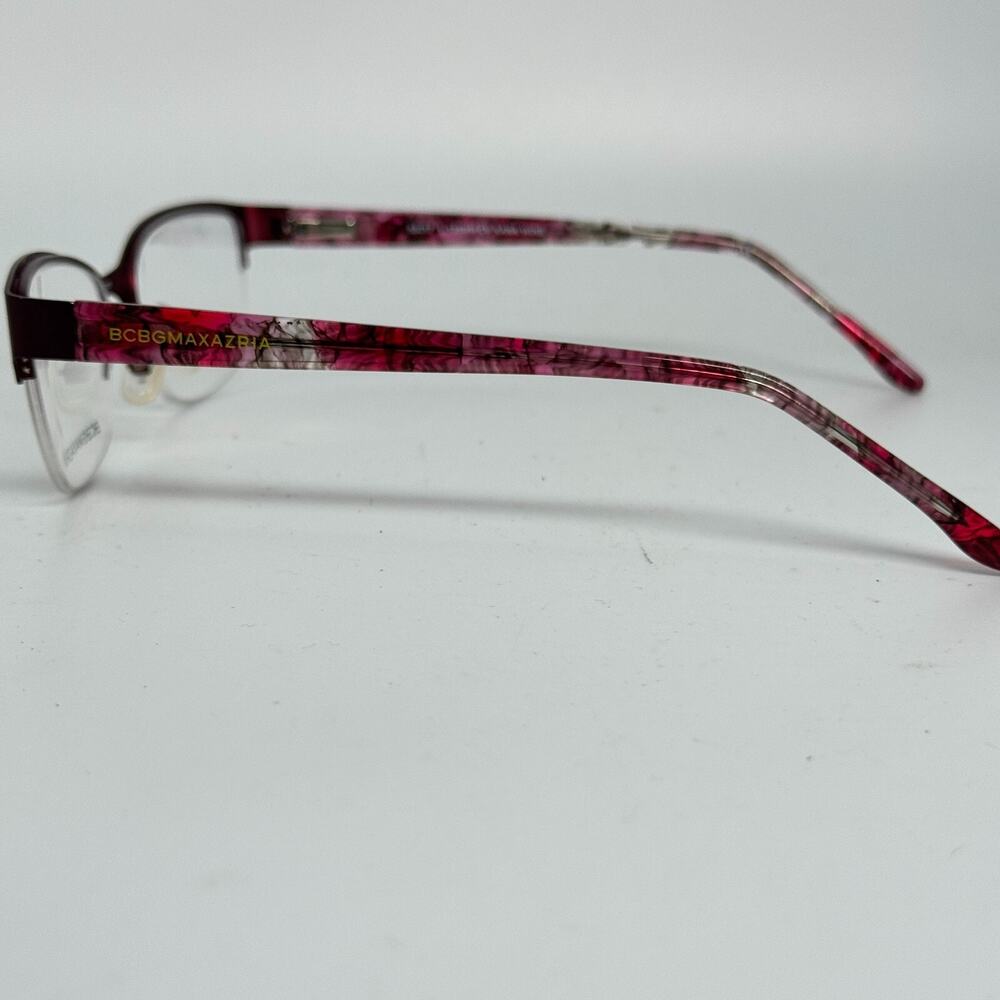 BCBGMaxazria Kana Wine Eyeglasses Frames Womens Pink red 53 17 135 H17628 - Picture 2 of 7